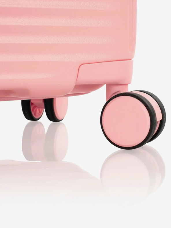 Heys Růžový dámský cestovní kufr Heys Pastel S Blush
