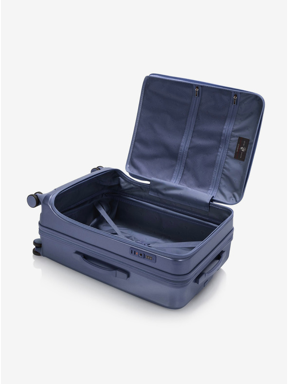 Heys Tmavě modrý cestovní kufr Heys EZ Fashion M Navy