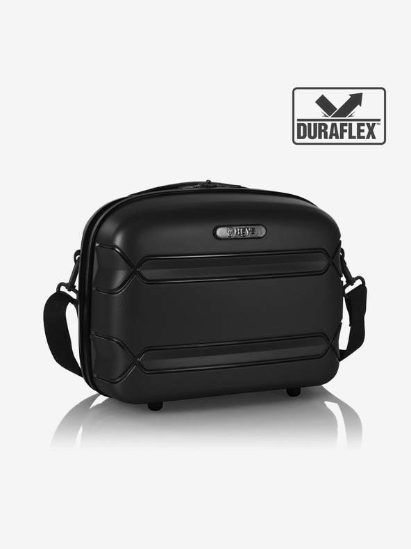 Heys Černý kosmetický kufřík Heys Milos Beauty Case Black