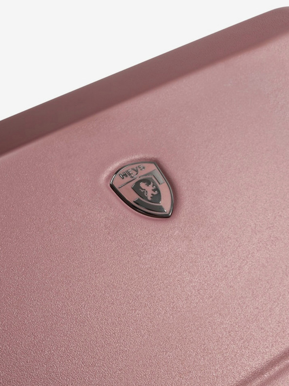 Heys Starorůžový dámský cestovní kufr Heys EZ Fashion M Rose Gold
