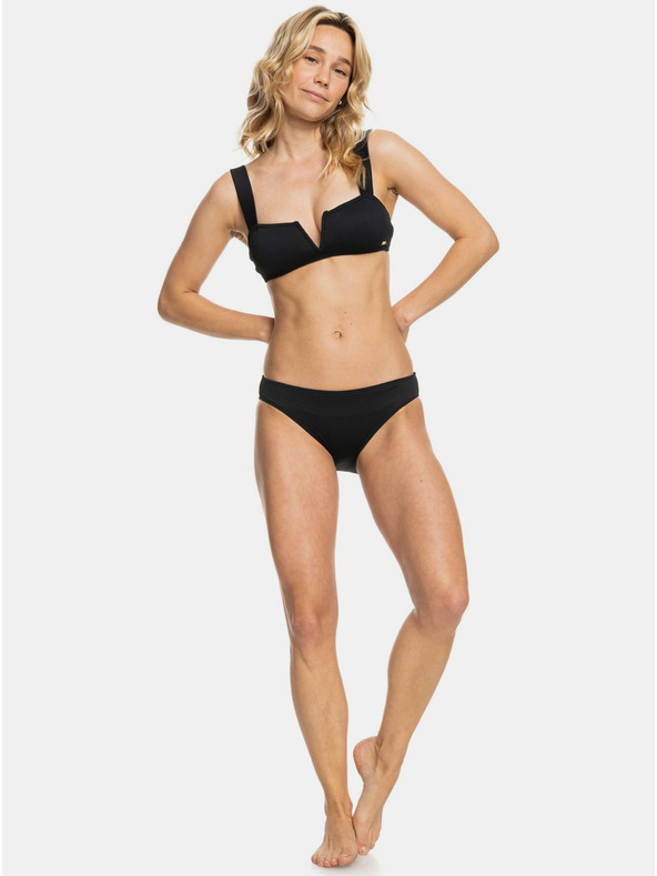 Roxy Černé pruhované dvoudílné plavky Roxy