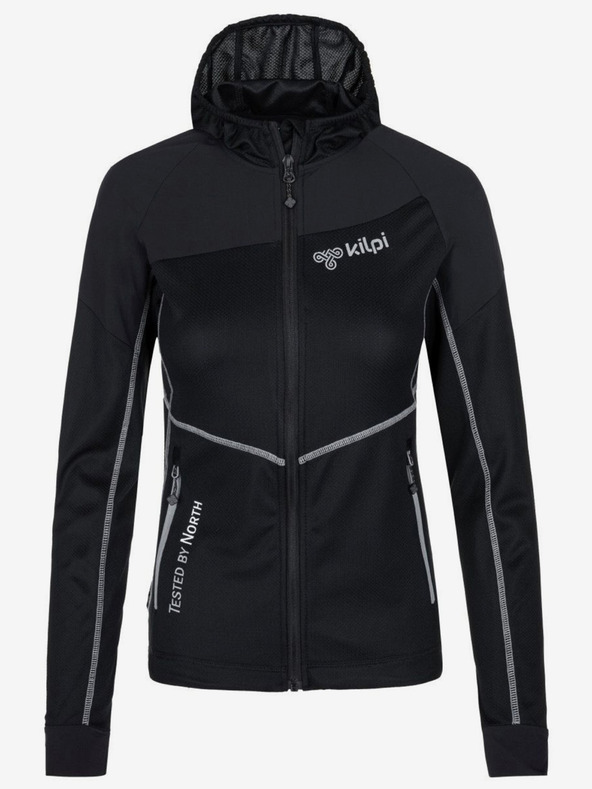 Kilpi Černá dámská sportovní funkční mikina Kilpi MEMPHIS-W