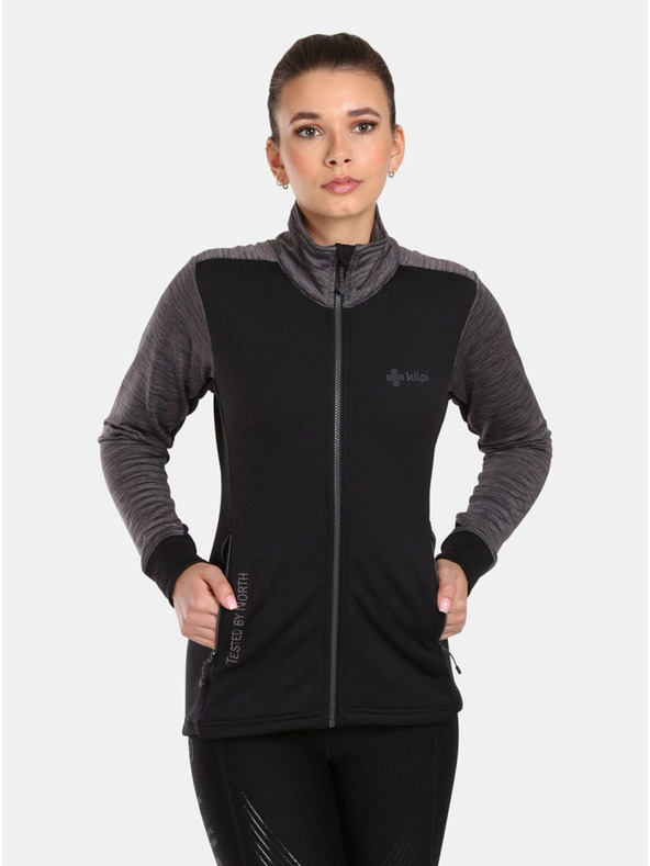 Kilpi Černá dámská sportovní funkční mikina KILPI SIREN-W