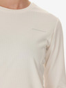 Endurance Dámské sportovní tričko Endurance Leah W Waffle Melange Loose Fit Tee - velikost