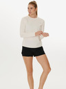 Endurance Dámské sportovní tričko Endurance Leah W Waffle Melange Loose Fit Tee - velikost
