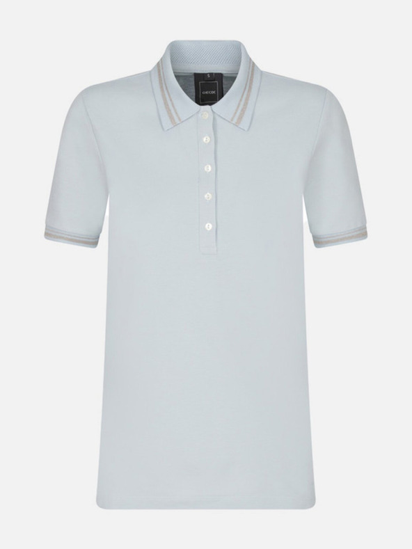 Geox Světle modré dámské polotričko Geox Polo
