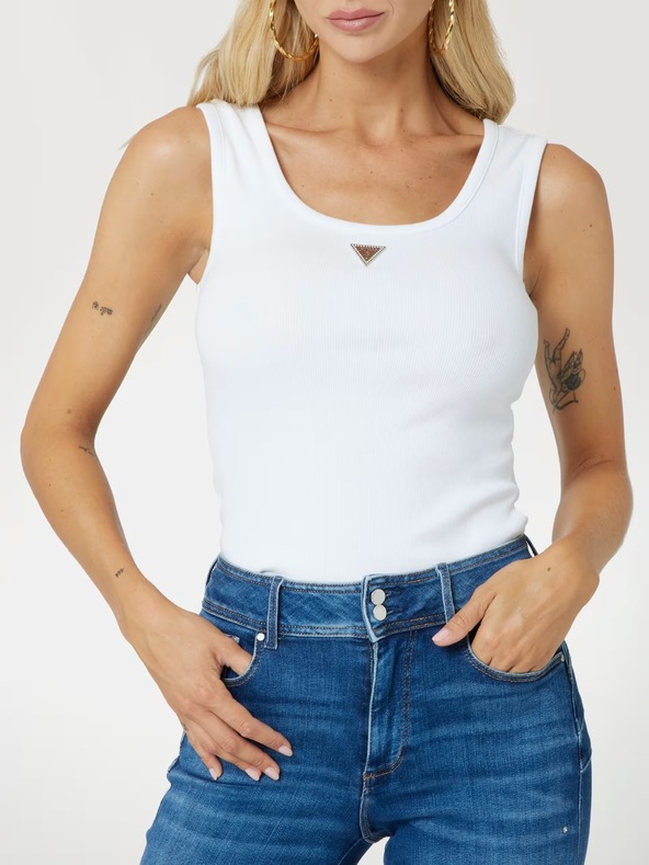 Guess Bílé dámské tílko Guess