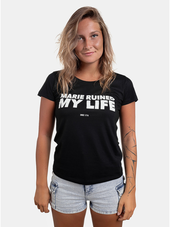 ZOOT.Original Černé unisex tričko ZOOT Original Marie Terezie