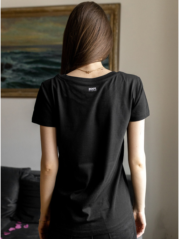 ZOOT.Original Černé dámské tričko ZOOT Original Love Vole