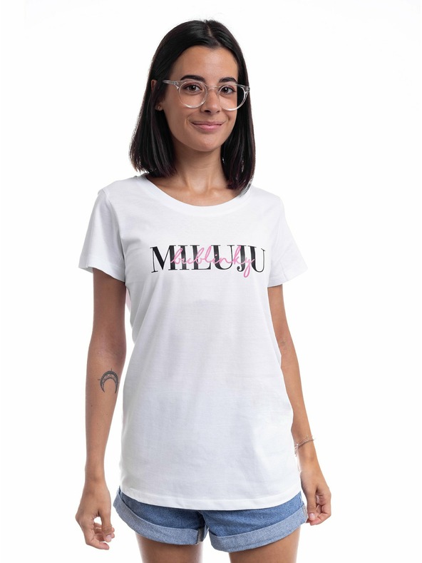 ZOOT.Original Bílé dámské tričko ZOOT Original Bublinky