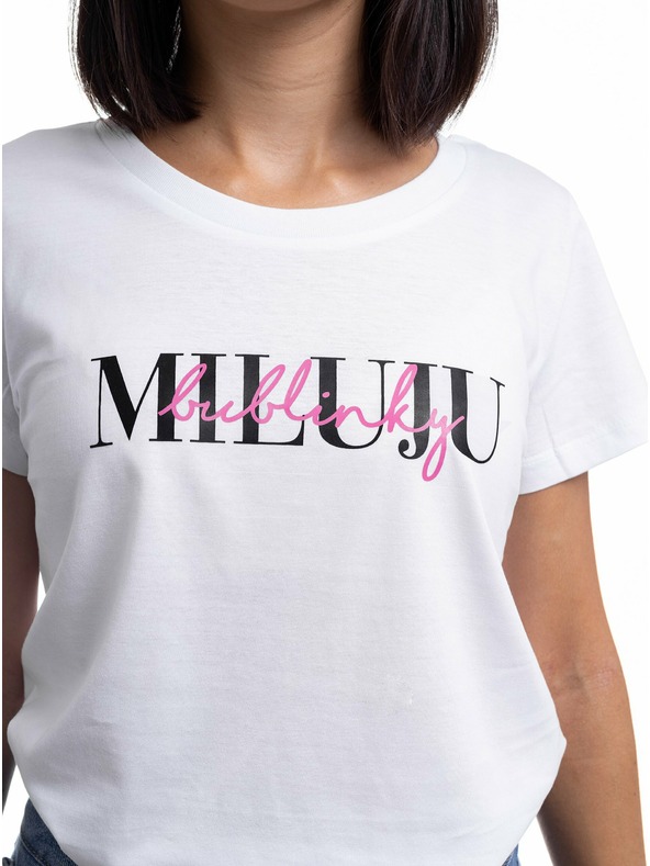 ZOOT.Original Bílé dámské tričko ZOOT Original Bublinky