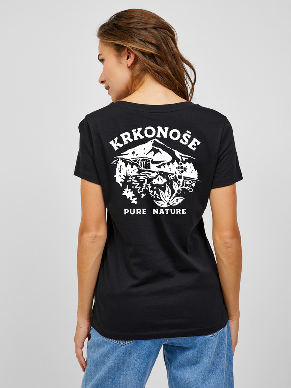ZOOT.Original Černé dámské tričko ZOOT.Original Krkonoše