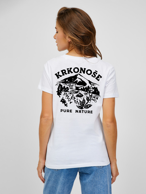 ZOOT.Original Bílé dámské tričko ZOOT.Original Krkonoše