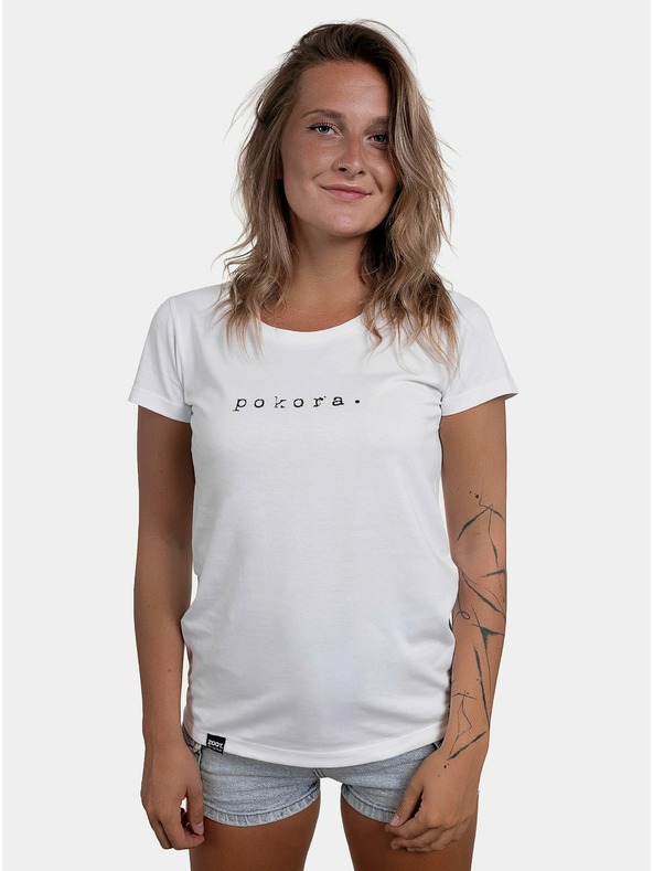 ZOOT.Original Bílé unisex tričko ZOOT Original pokora.