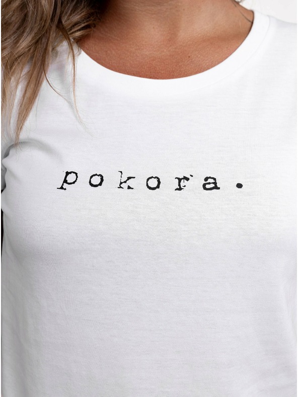 ZOOT.Original Bílé unisex tričko ZOOT Original pokora.