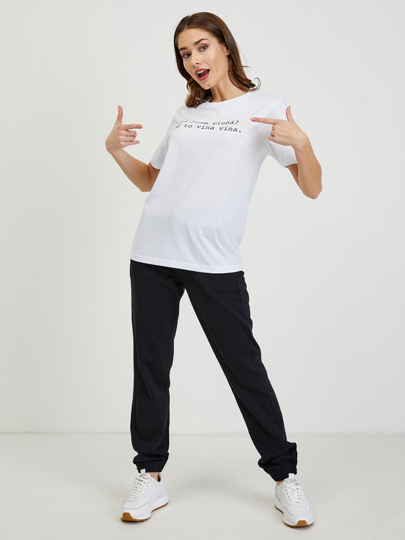 ZOOT.Original Bílé dámské tričko ZOOT Original Jsem vinná