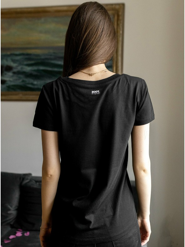 ZOOT.Original Černé dámské tričko ZOOT Original Love Vole