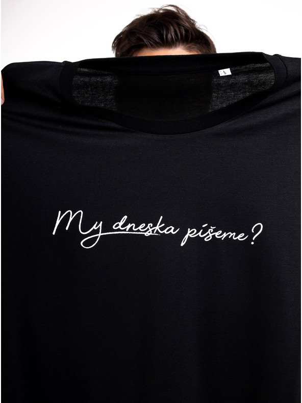 ZOOT.Original Černé dámské tričko ZOOT Original My dneska píšeme?