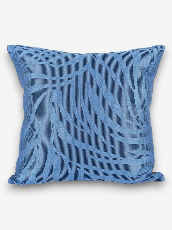 Kvalitex Modrý polštář Abstract 40x40cm Kvalitex