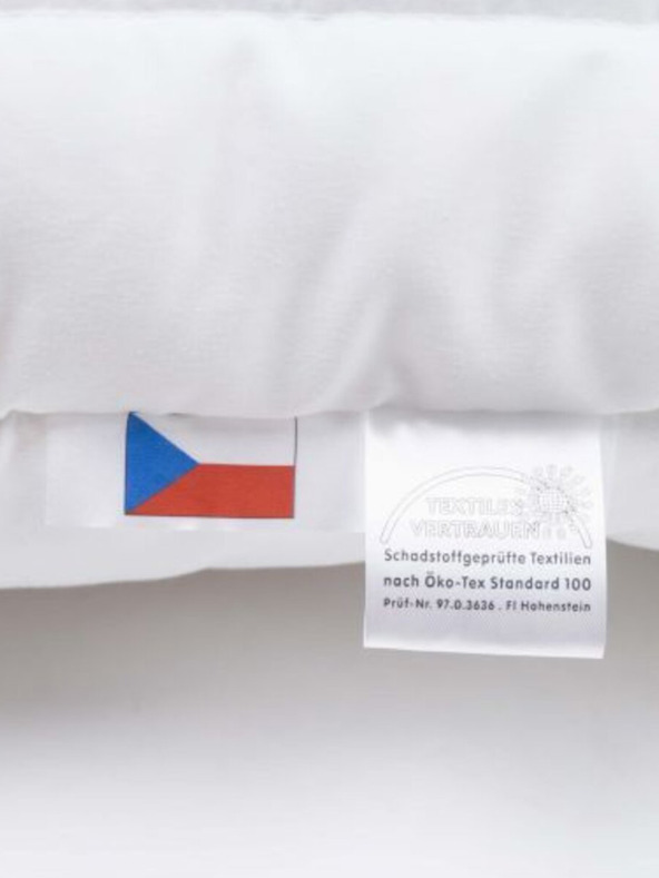 Kvalitex Přikrývka a polštářek do dětské postýlky bílá Kvalitex