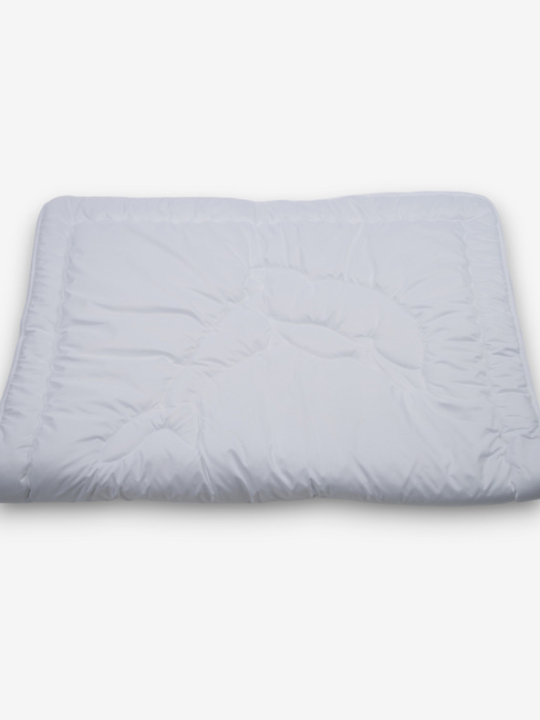Kvalitex Přikrývka a polštářek do dětské postýlky bílá Kvalitex