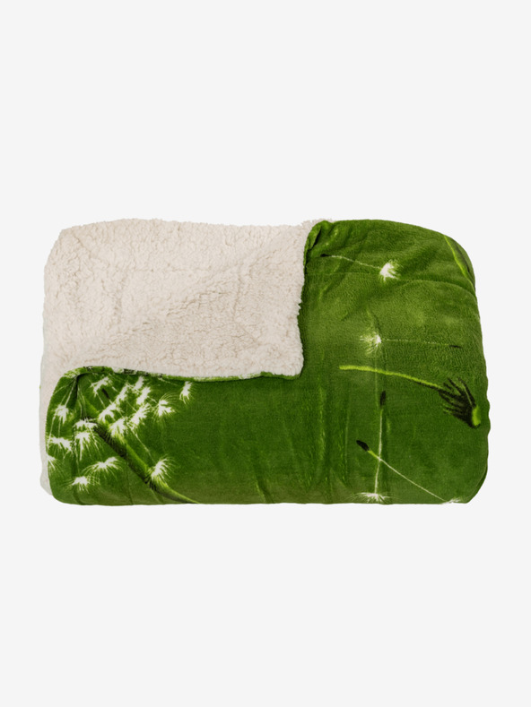 Kvalitex Beránková deka 150x200cm Pampeliška zelená Kvalitex