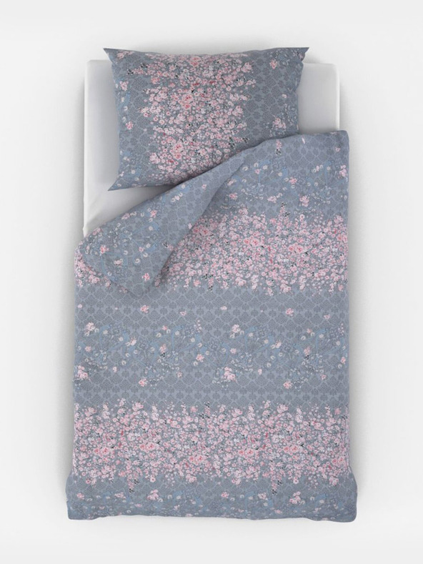 Kvalitex Francouzské bavlněné povlečení PROVENCE COLLECTION 220x200, 70x90cm MILENA růžová