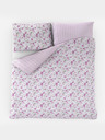 Kvalitex Francouzské prodloužené bavlněné povlečení PROVENCE COLLECTION 240x220, 70x90cm VIENTO růžové