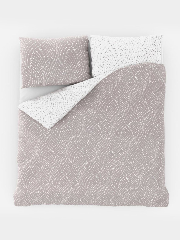 Kvalitex Francouzské bavlněné povlečení NORDIC COLLECTION 240x200, 70x90cm ASTRA