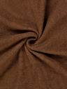 Kvalitex Froté prostěradlo 220x200cm tmavě hnědé Kvalitex