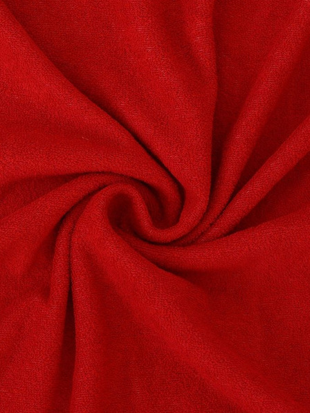 Kvalitex Froté prostěradlo 140x200cm červené Kvalitex