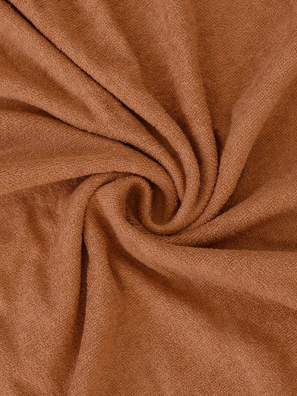 Kvalitex Froté prostěradlo 220x200cm béžové Kvalitex