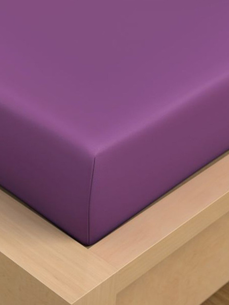 Kvalitex Prostěradlo plachta bavlněné 150x230cm fialové Kvalitex