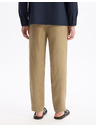 Celio Lněné kalhoty Dolinus 34/34 Celio