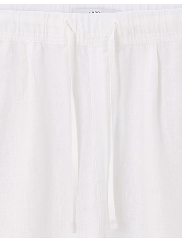 Celio Lněné kalhoty Lolinos Celio