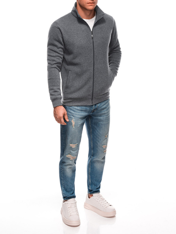 Edoti Pánská mikina bez kapuce Edoti