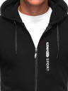 Edoti EDOTI Pánská mikina s kapucí, černá
