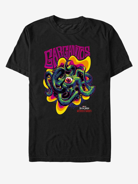 ZOOT.Fan Černé unisex tričko Marvel Colorful Gargantos