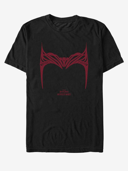 ZOOT.Fan Černé unisex tričko Marvel Wanda Helm