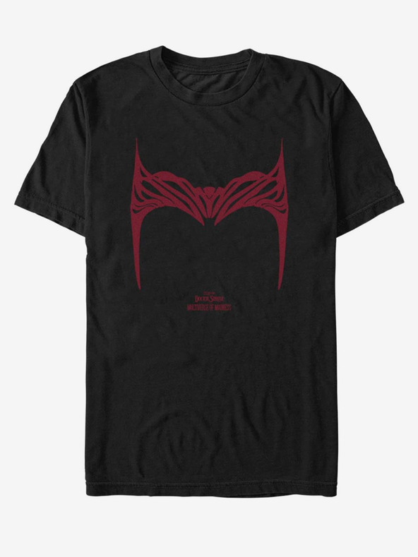 ZOOT.Fan Černé unisex tričko Marvel Wanda Helm