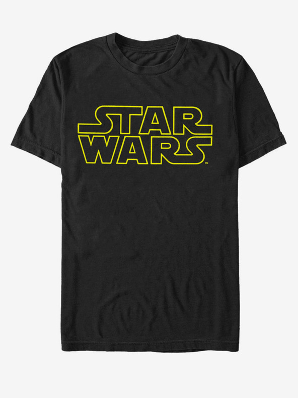 ZOOT.Fan Černé unisex tričko Star Wars Simplified