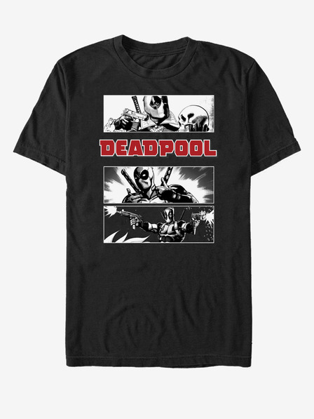 ZOOT.Fan Černé unisex tričko Marvel Dead Poet