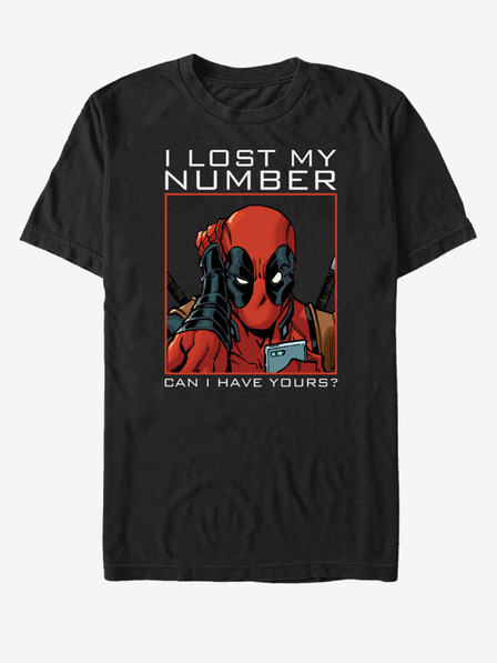 ZOOT.Fan Černé unisex tričko Marvel New Number
