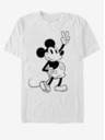ZOOT.Fan Bílé pánské tričko Disney Simple Mickey Outline