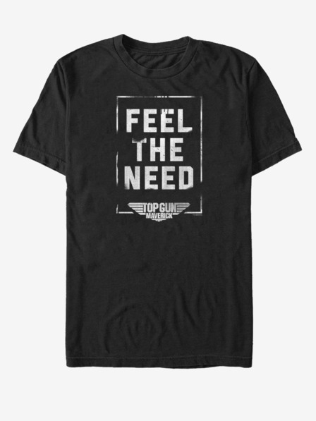 ZOOT.Fan Černé unisex tričko Paramount Feel The Need