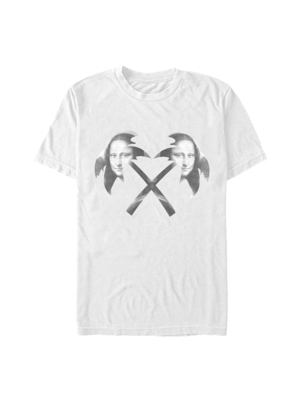 ZOOT.Fan Bílé tričko Trainer Spotter Mona Lisa