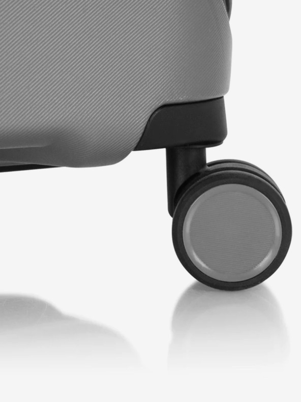 Heys Šedý cestovní kufr Heys Milos S Grey