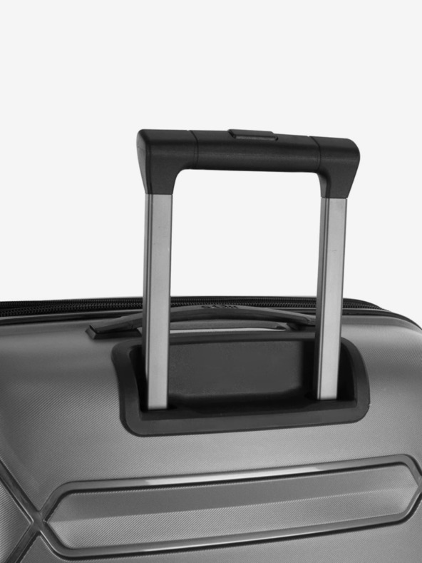 Heys Šedý cestovní kufr Heys Milos S Grey
