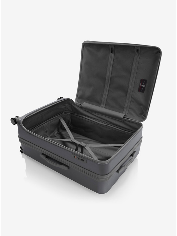 Heys Sada tří cestovních kufrů Heys EZ Fashion S,M,L Charcoal