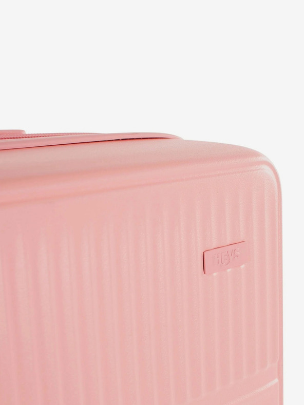 Heys Sada tří dámských cestovních kufrů v růžové barvě Heys Pastel S,M,L Blush